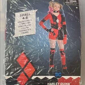 DC Comics Harley Quinn Kids Costume - Red and Black